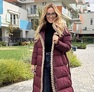 Isabell Maxi kabát bordó – Innova Fashion – 3. kép